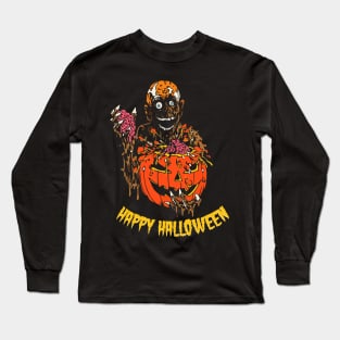 Halloween Brain Eater Long Sleeve T-Shirt